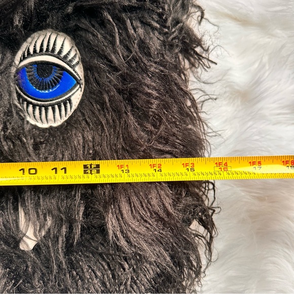 🍓[ Dolls Kill ] Trickz N Treatz Fuzzy Fiend Satchel Flap Purse - Picture 8 of 13